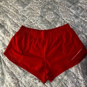 Lululemon Athletica Hotty Hot High Rise Shorts 2.5"